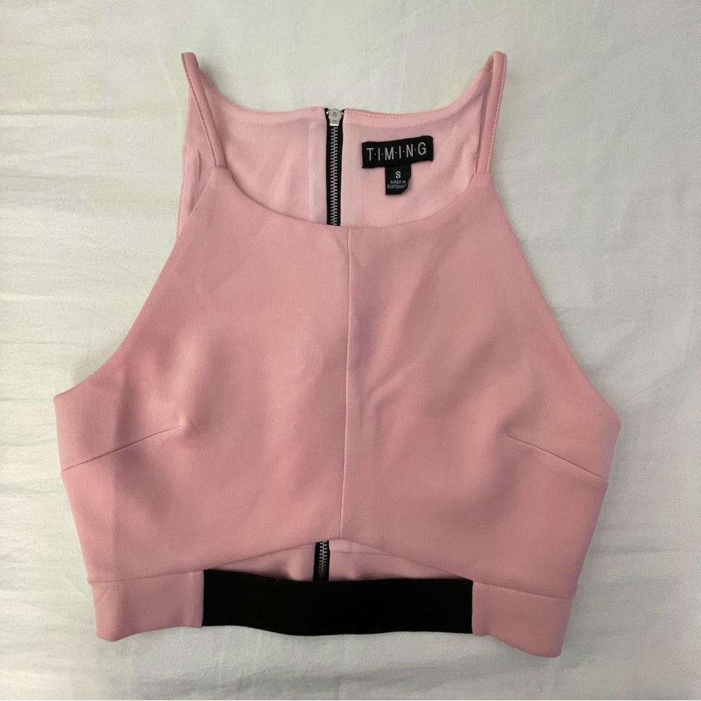 Timing Blush Crop Top